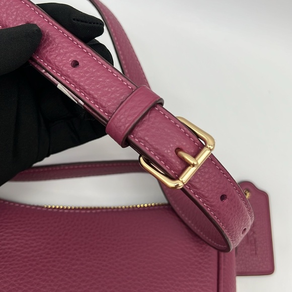 Coach Ellie File Bag Gold/Pink - Picture 8 of 16